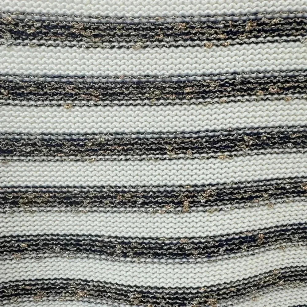 Banana Republic Navy and Gold Cardigan Sweater, Size Large, Gold Buttons - Picture 8 of 8